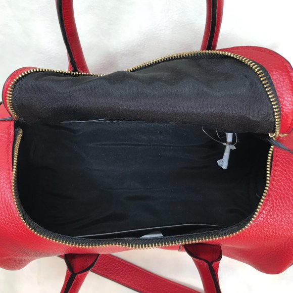 NWT Milly Astor Leather Duffle Handbag - Picture 7 of 9